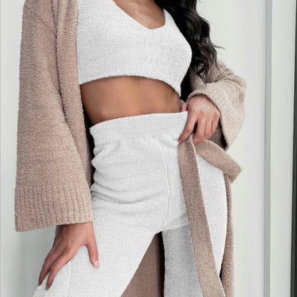 3pcs Women's Loungewear Set