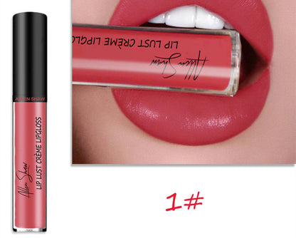 Silky Cream Texture Lip Gloss Aliexpress Shopee Cross-Border Exclusive