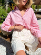 Women's Straight-Leg Long Bottoms Loose Five Points