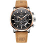 High Quality Fashion Leather Band Watch For Men
