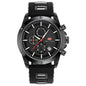High Quality Quartz Watch For Men With Silicone Band