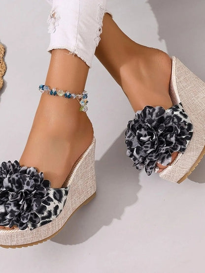 Stylish Open Toe Platform : Wedge Sandals