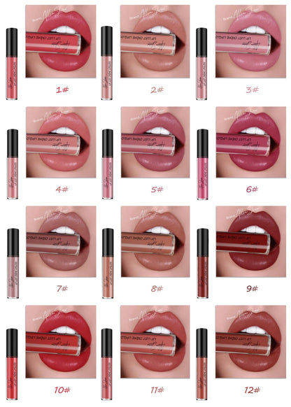 Silky Cream Texture Lip Gloss Aliexpress Shopee Cross-Border Exclusive