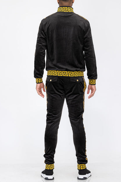Status Velour Track Suit
