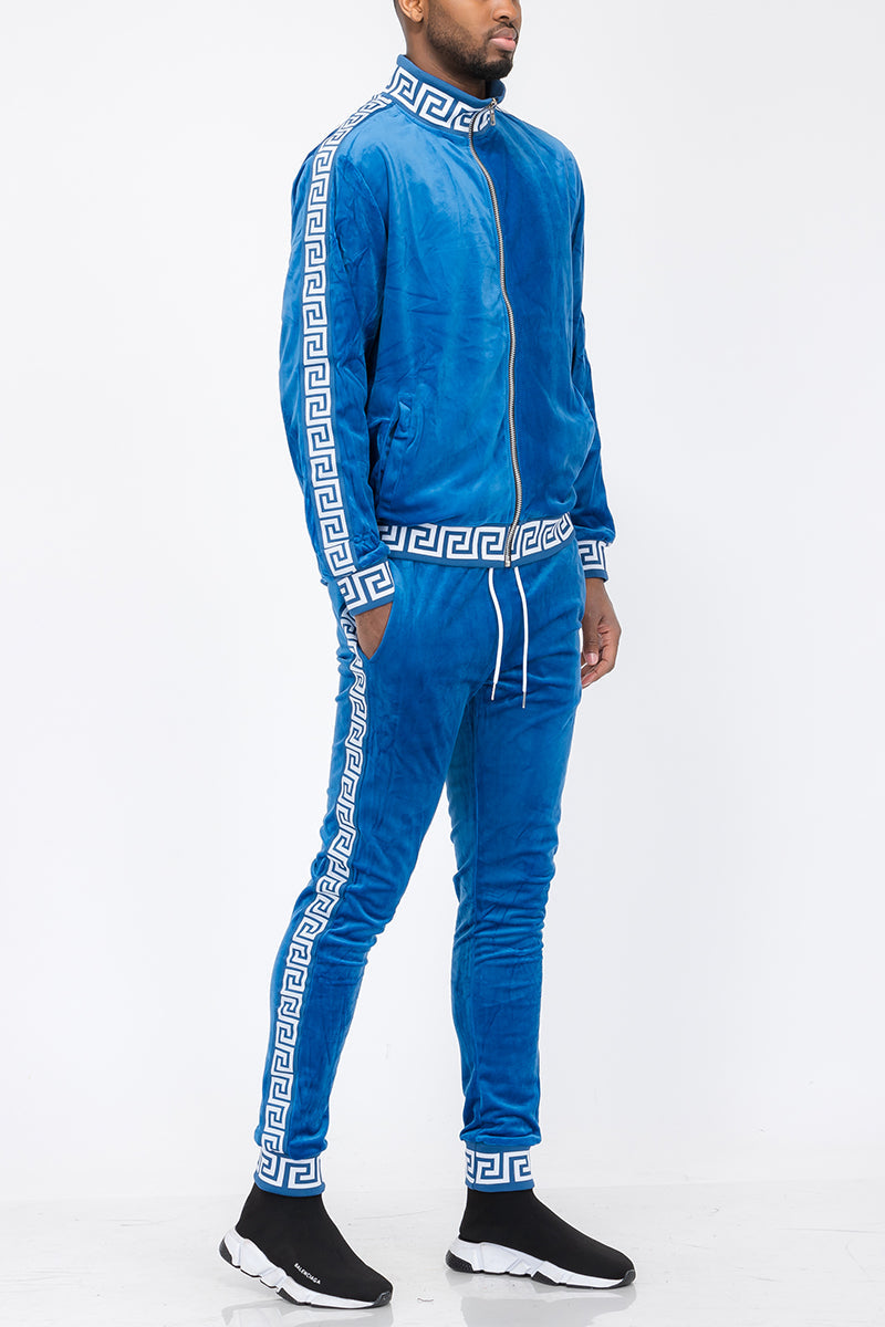 Status Velour Track Suit
