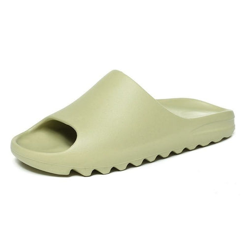 2021 Khaki Fashion Slippers For Women Solid Color Casual Home Slipper