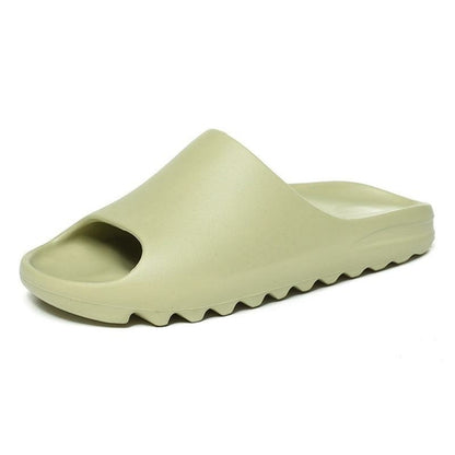 2021 Khaki Fashion Slippers For Women Solid Color Casual Home Slipper