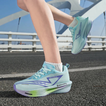 Running Shoes Carbon Board Speciality Marathon Men Sports Breathable