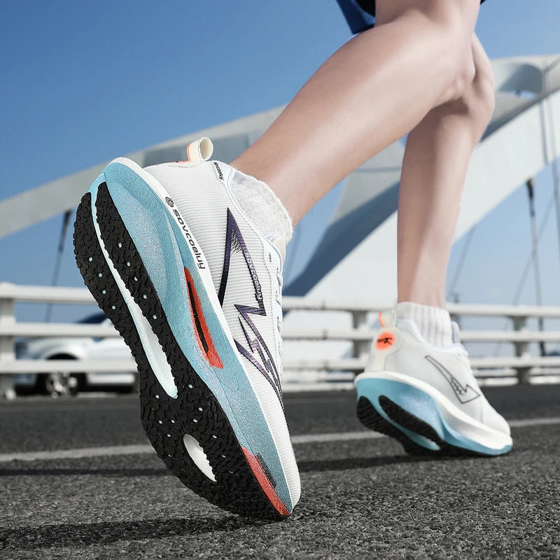 Running Shoes Carbon Board Speciality Marathon Men Sports Breathable