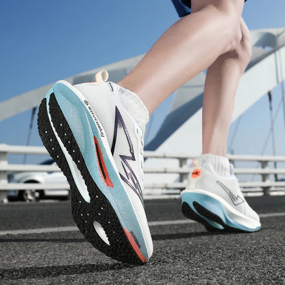 Running Shoes Carbon Board Speciality Marathon Men Sports Breathable