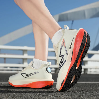 Running Shoes Carbon Board Speciality Marathon Men Sports Breathable