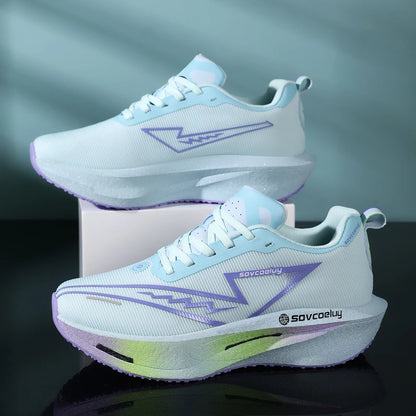 Running Shoes Carbon Board Speciality Marathon Men Sports Breathable