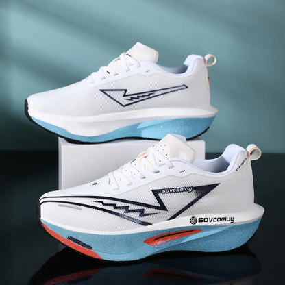 Running Shoes Carbon Board Speciality Marathon Men Sports Breathable
