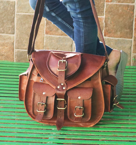 Leather Bag Purse Womens